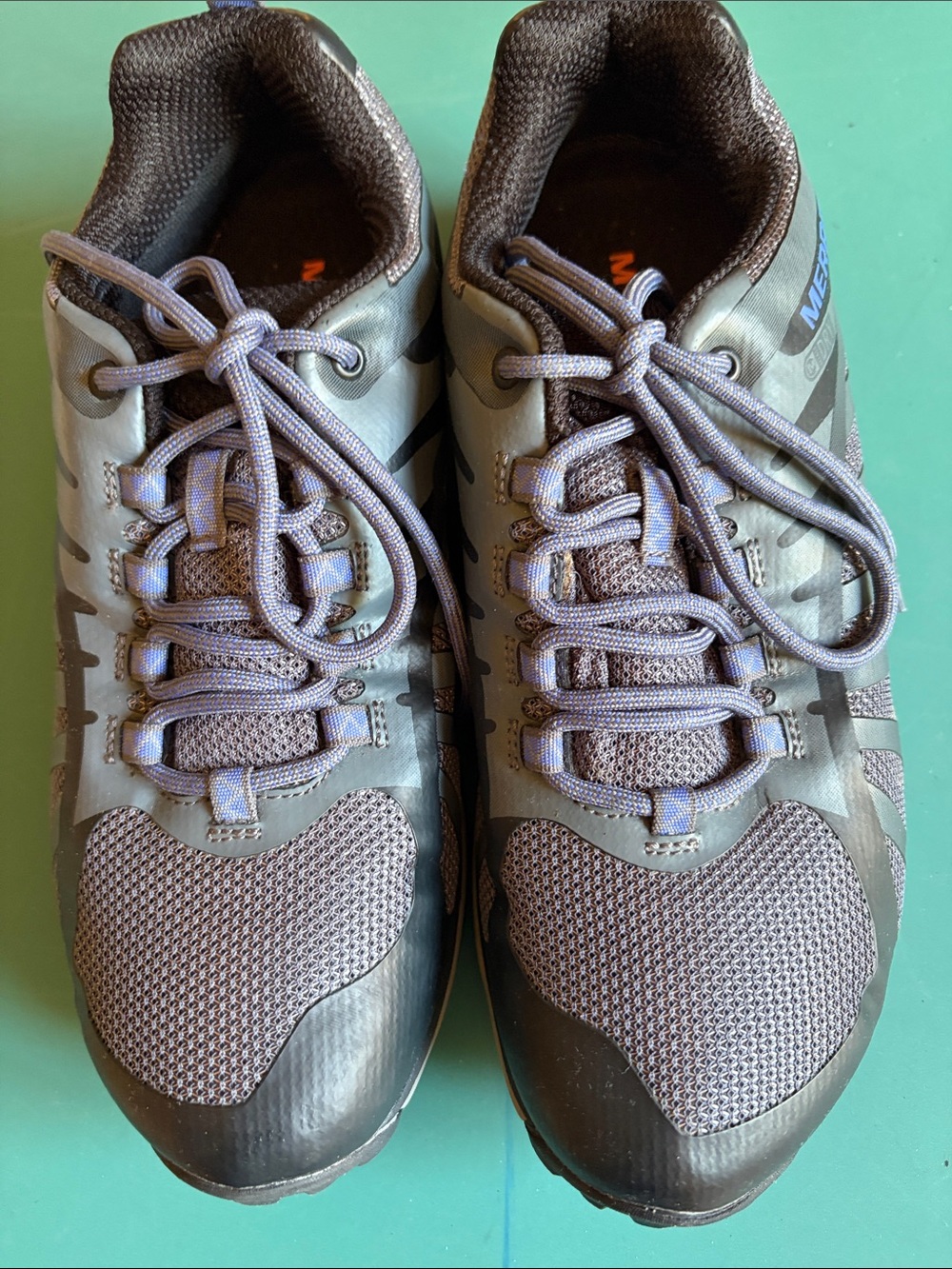 Merrell womens gray athletic sneakers. Size 7.5..